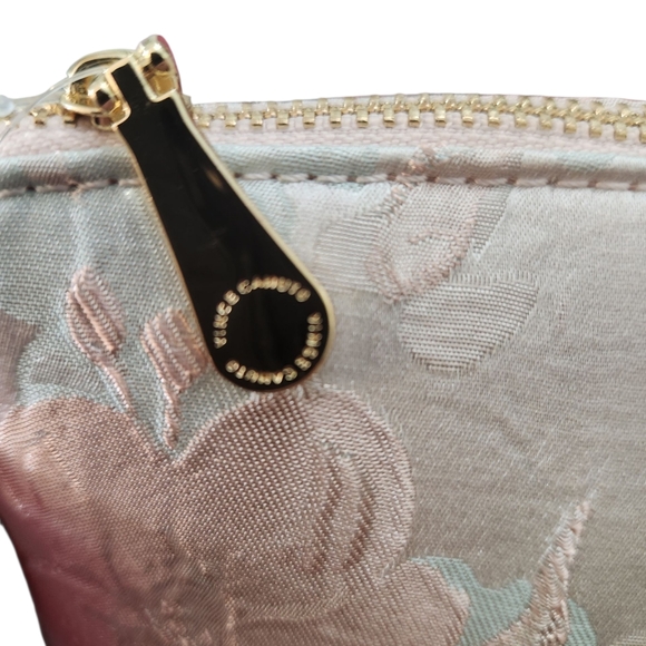 Vince Camuto Floral Cosmetic Bag - Pink and Cream NWOT - Picture 4 of 9